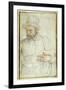 A Bearded Man, Half Length, Standing Dressed for the Street-Federico Zuccaro-Framed Giclee Print