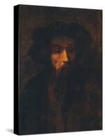 A Bearded Man in a Cap, (1657), 1903-Rembrandt van Rijn-Stretched Canvas
