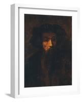 A Bearded Man in a Cap, (1657), 1903-Rembrandt van Rijn-Framed Giclee Print