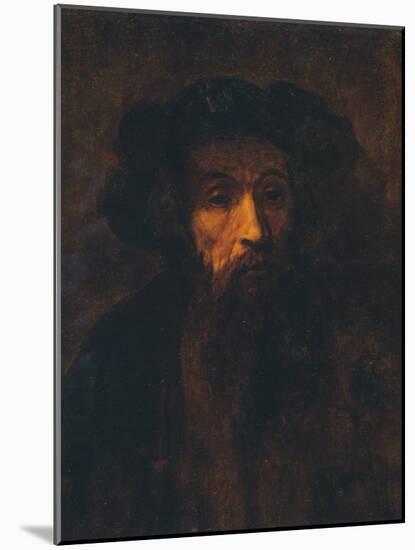 A Bearded Man in a Cap, (1657), 1903-Rembrandt van Rijn-Mounted Giclee Print