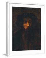 A Bearded Man in a Cap, (1657), 1903-Rembrandt van Rijn-Framed Giclee Print