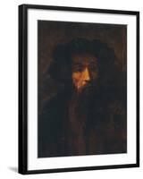 A Bearded Man in a Cap, (1657), 1903-Rembrandt van Rijn-Framed Giclee Print