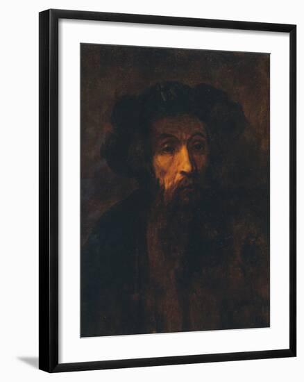 A Bearded Man in a Cap, (1657), 1903-Rembrandt van Rijn-Framed Giclee Print