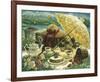 A Beary Nice Picnic-Janet Kruskamp-Framed Art Print