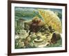 A Beary Nice Picnic-Janet Kruskamp-Framed Art Print