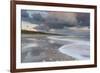 A beautiful cloudscape and wild sea at Waxham, Norfolk, England, United Kingdom, Europe-Jon Gibbs-Framed Photographic Print