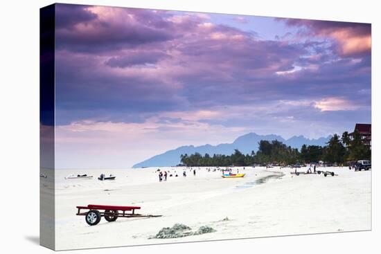 A Beautiful Day at Cenang Beach on Langkawi, Malaysia-Micah Wright-Stretched Canvas