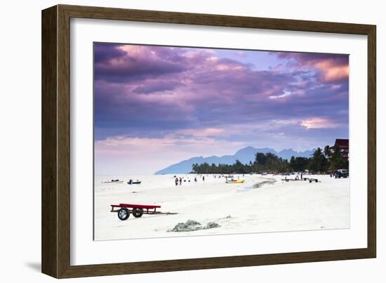 A Beautiful Day at Cenang Beach on Langkawi, Malaysia-Micah Wright-Framed Photographic Print