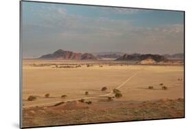 A Beautiful Landscape in Namib-Naukluft National Park, Taken from the Top of Elim Dune-Alex Saberi-Mounted Photographic Print