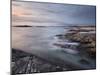 A Beautiful Moody Sunset over the Beach at Sanna Bay, Argyll and Bute, Scotland, United Kingdom, Eu-Jon Gibbs-Mounted Photographic Print