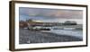 A beautiful sky on a spring morning at Cromer, Norfolk, England, United Kingdom, Europe-Jon Gibbs-Framed Photographic Print