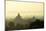 A Beautiful Sunrise over the Buddhist Temples in Bagan-Boaz Rottem-Mounted Photographic Print