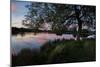 A Beautiful Sunset over Pen Ponds in Richmond Park-Alex Saberi-Mounted Photographic Print