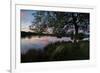 A Beautiful Sunset over Pen Ponds in Richmond Park-Alex Saberi-Framed Photographic Print