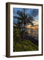 A Beautiful Sunset Princeville, Hi-Andrew Shoemaker-Framed Photographic Print