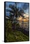 A Beautiful Sunset Princeville, Hi-Andrew Shoemaker-Framed Stretched Canvas