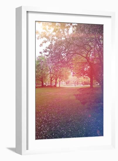 A Beautiful Tree in a Pretty Field-melking-Framed Photographic Print