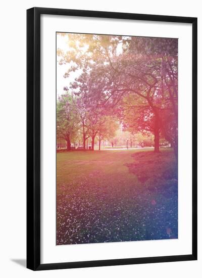 A Beautiful Tree in a Pretty Field-melking-Framed Photographic Print