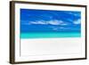 A Beautiful Tropical Beach in Cuba-Kamira-Framed Photographic Print