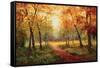 A Beautiful Walk in the Fall-Weber-Framed Stretched Canvas