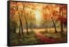 A Beautiful Walk in the Fall-Weber-Framed Stretched Canvas