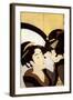 A Beauty before the Mirror, C1793-Kitagawa Utamaro-Framed Giclee Print