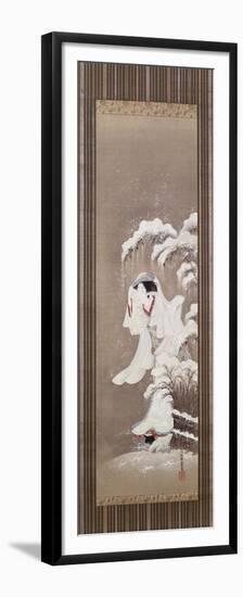 A Beauty in Snow-James Jacques Joseph Tissot-Framed Premium Giclee Print