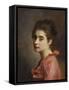 A Beauty-Gustave Jean Jaquet-Framed Stretched Canvas