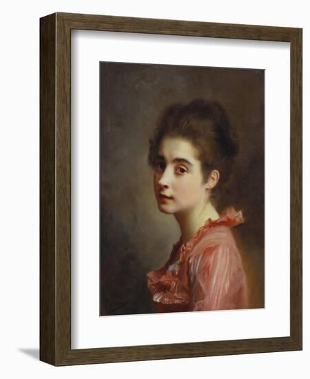 A Beauty-Gustave Jean Jaquet-Framed Giclee Print