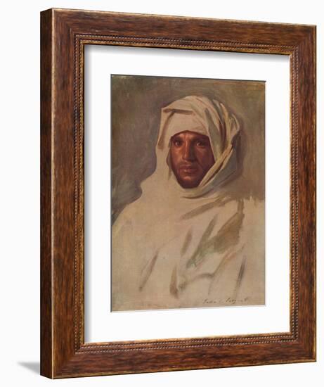 'A Bedouin Arab', c1891, (c1915)-John Singer Sargent-Framed Giclee Print