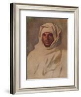 'A Bedouin Arab', c1891, (c1915)-John Singer Sargent-Framed Giclee Print