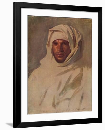 'A Bedouin Arab', c1891, (c1915)-John Singer Sargent-Framed Giclee Print