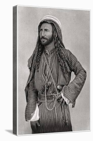 A Bedouin of the Desert, Iraq, 1925-A Kerim-Stretched Canvas