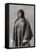 A Bedouin's Wife, Iraq, 1925-A Kerim-Framed Stretched Canvas