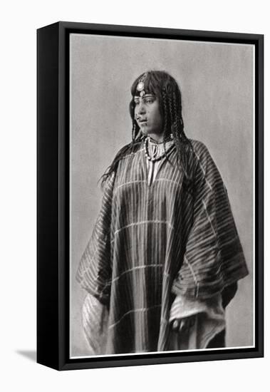 A Bedouin's Wife, Iraq, 1925-A Kerim-Framed Stretched Canvas