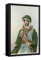 A Bedouin-null-Framed Stretched Canvas