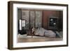 A Bedroom in Japan, C1890-Charles Gillot-Framed Giclee Print