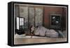 A Bedroom in Japan, C1890-Charles Gillot-Framed Stretched Canvas