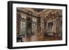 A Bedroom in the Tzar's Palace at Tsarskoe-Selo, St. Petersburg, 1870-Luigi Premazzi-Framed Giclee Print