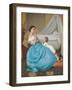 A Bedtime Prayer, 1858 (Oil on Canvas)-Auguste Toulmouche-Framed Giclee Print