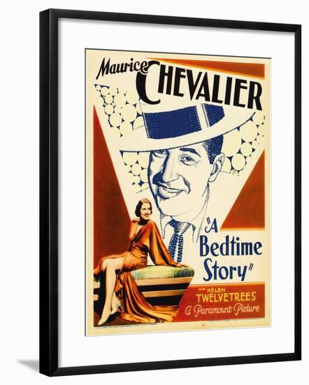 A Bedtime Story, Maurice Chevalier, 1933-null-Framed Photo