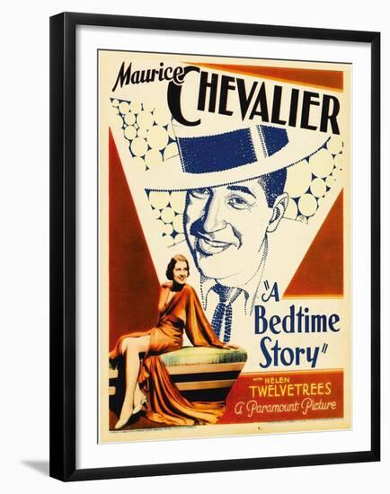 A Bedtime Story, Maurice Chevalier, 1933-null-Framed Photo