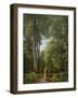 A Beech Wood in May near Iselingen Manor, Zealand, 1857-Peter Christian Skovgaard-Framed Giclee Print