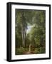 A Beech Wood in May near Iselingen Manor, Zealand, 1857-Peter Christian Skovgaard-Framed Giclee Print