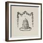 A Beehive With Floral Garland-Thomas Bewick-Framed Giclee Print