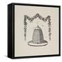 A Beehive With Floral Garland-Thomas Bewick-Framed Stretched Canvas