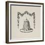 A Beehive With Floral Garland-Thomas Bewick-Framed Giclee Print