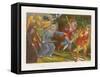 A Beggar, a Fool and a Witch Scare Off the Sergeants at Arms-null-Framed Stretched Canvas