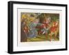 A Beggar, a Fool and a Witch Scare Off the Sergeants at Arms-null-Framed Giclee Print
