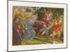A Beggar, a Fool and a Witch Scare Off the Sergeants at Arms-null-Mounted Giclee Print